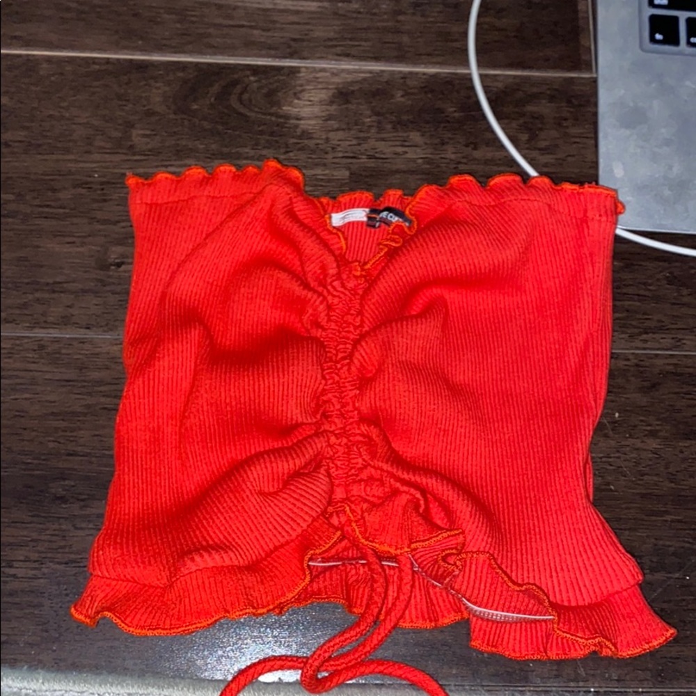 Love culture red tube top